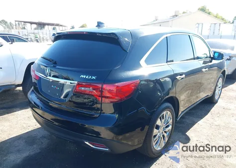 2015 Acura Mdx Technology Package из США, поврежденный, VIN 5FRYD3H43FB008425